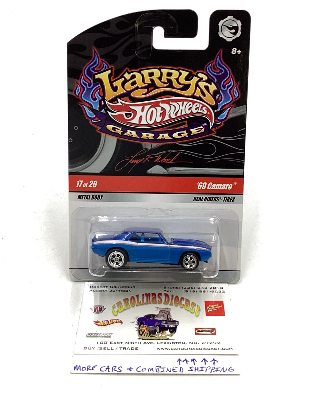 Hot Wheels Larry's Garage full set of 6 comes with protective cases cheapest