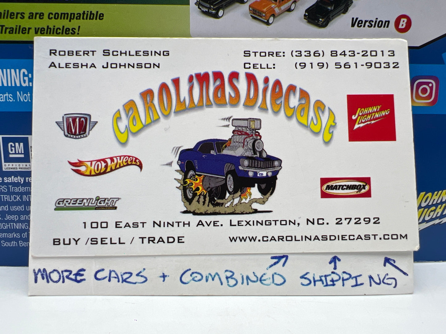 Johnny Lightning Truck And Trailer Release 1 Version B #3 2004 Ford F-250 W/Car Trailer Red