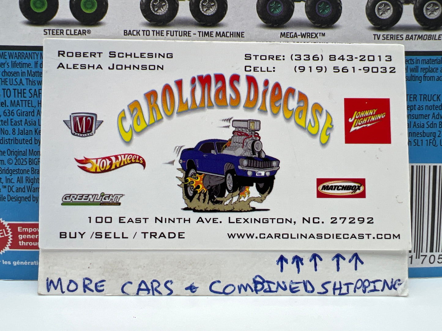 2025 Hot Wheels Monster Trucks BTTF Back To The Future Time Machine 133E