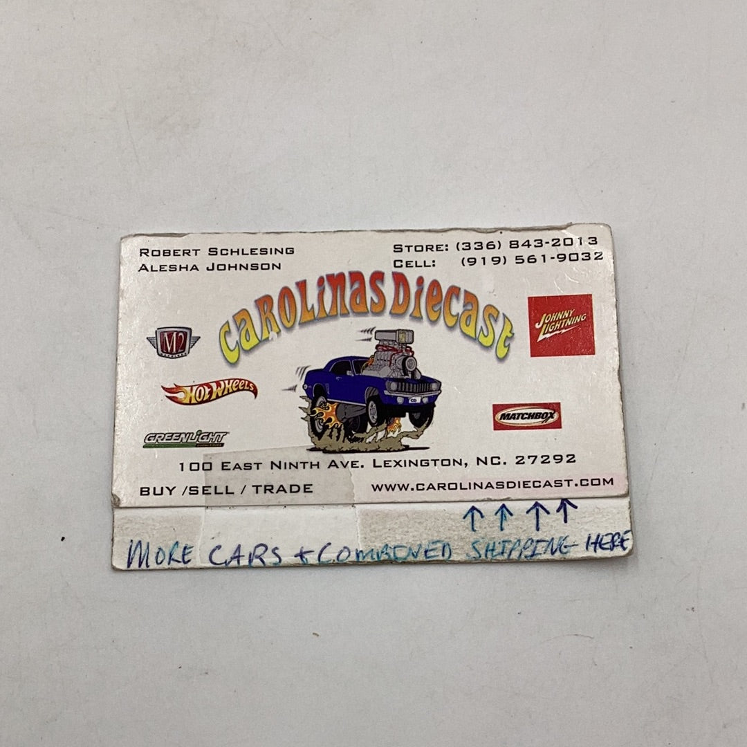 Hot Wheels Nickelodeon Character Cars Plankton *BAD CARD* 112C