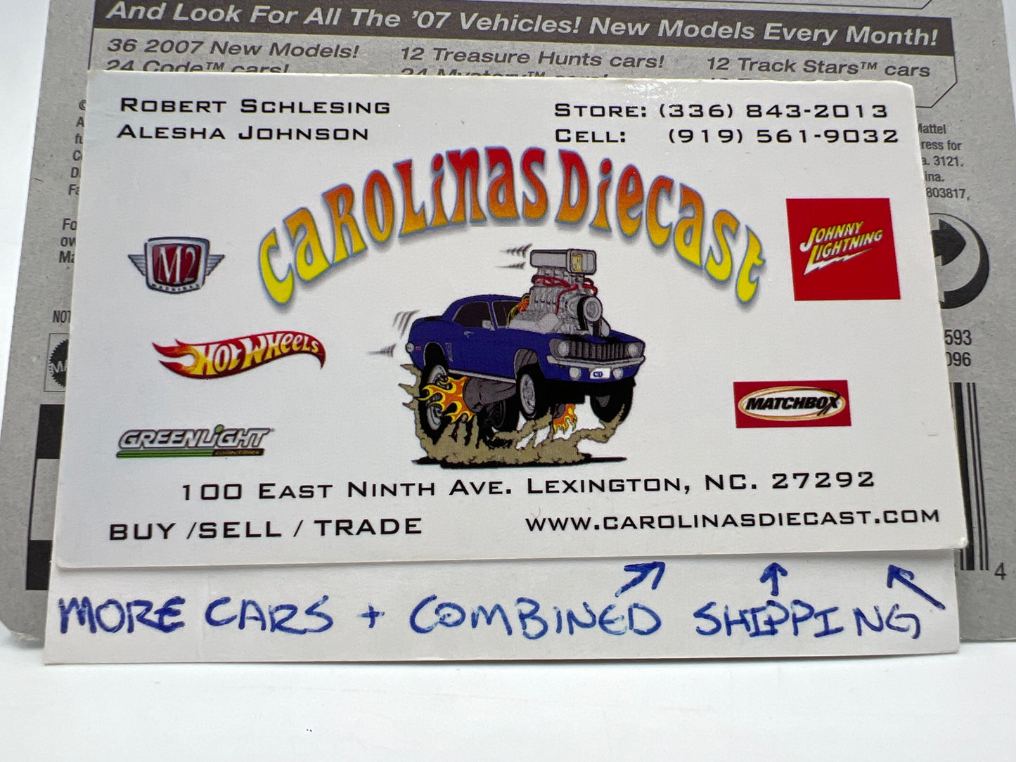 2007 Hot Wheels All Stars #143 Ford Thunderbolt Yellow Blister Not Perfect 27E