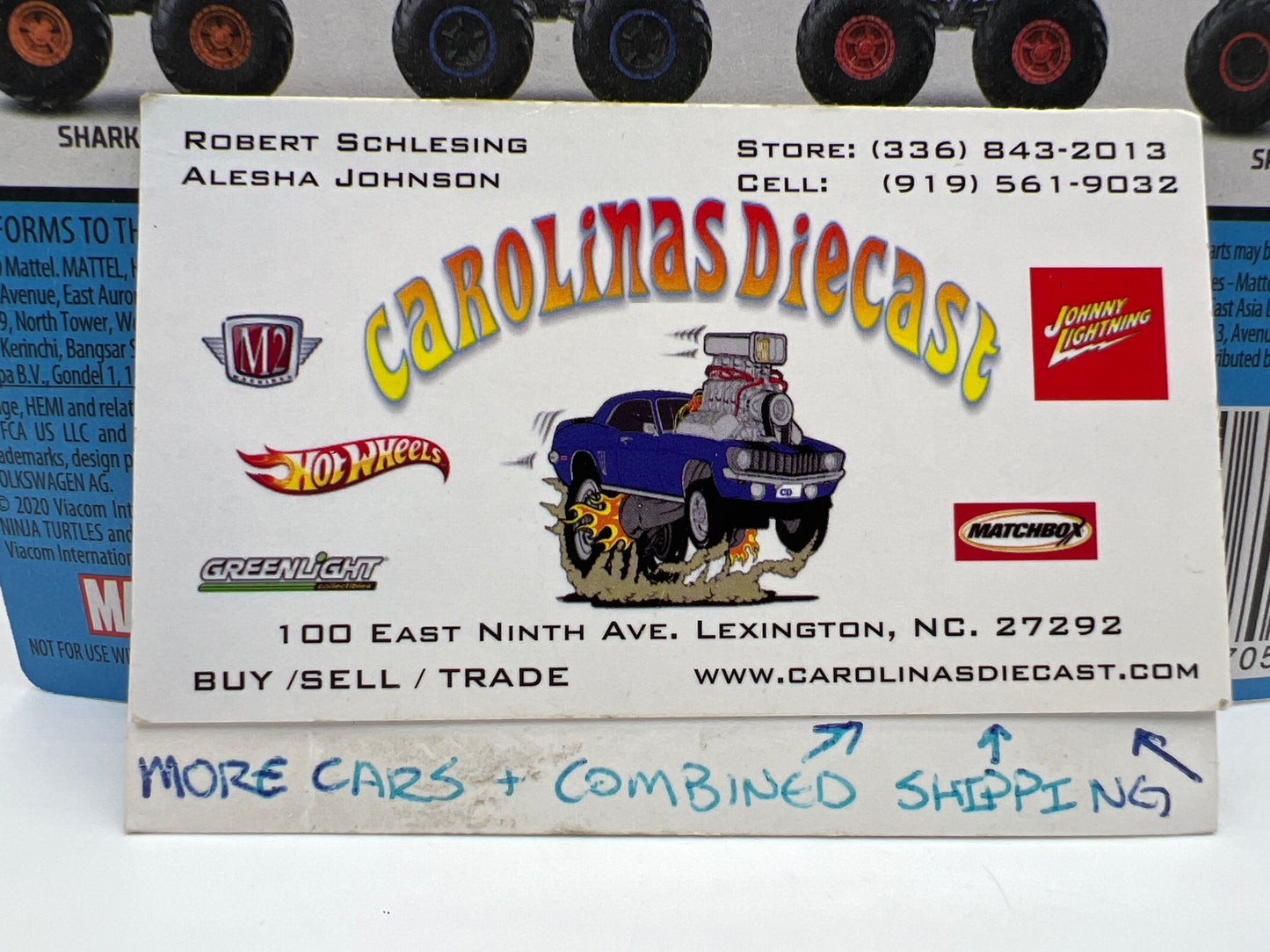 Hot Wheels Monster Trucks Wild Ride #22 Shark Wreak 130B