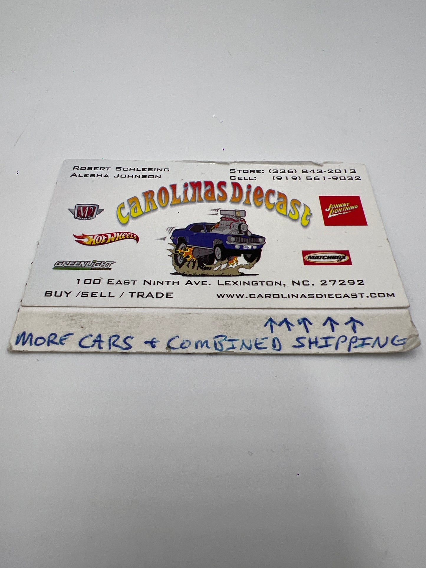 2005 Johnny Lightning Holiday Automents #3 2003 Mitsubishi Lancer Light Blue 228A