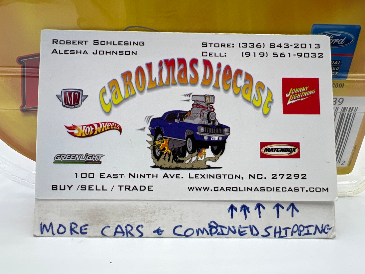 Jada D-Rods Wave 1 #6 40 Ford Orange/Silver 182G