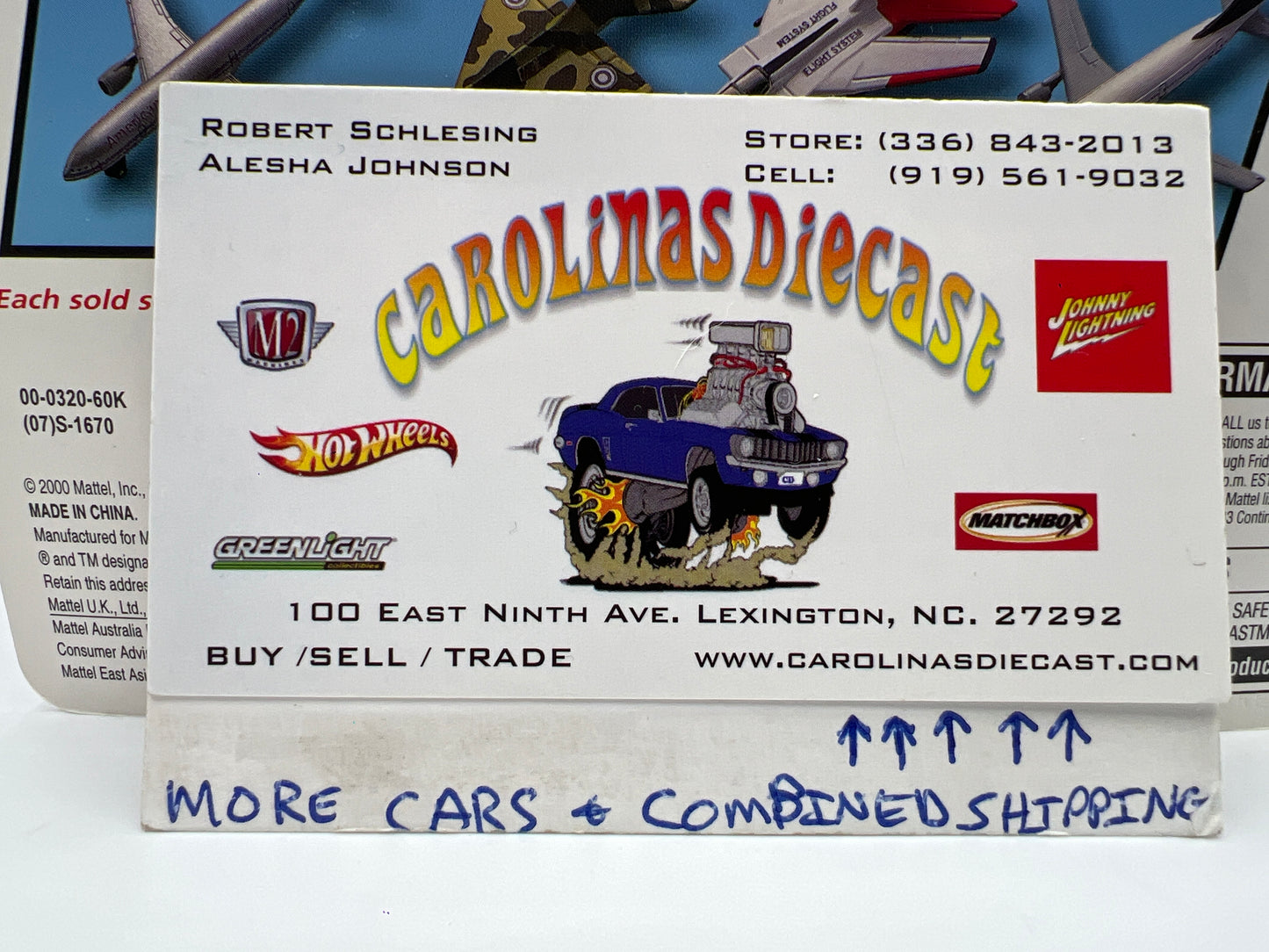 Matchbox Sky Busters Warthog A-10A Military Plane Gray