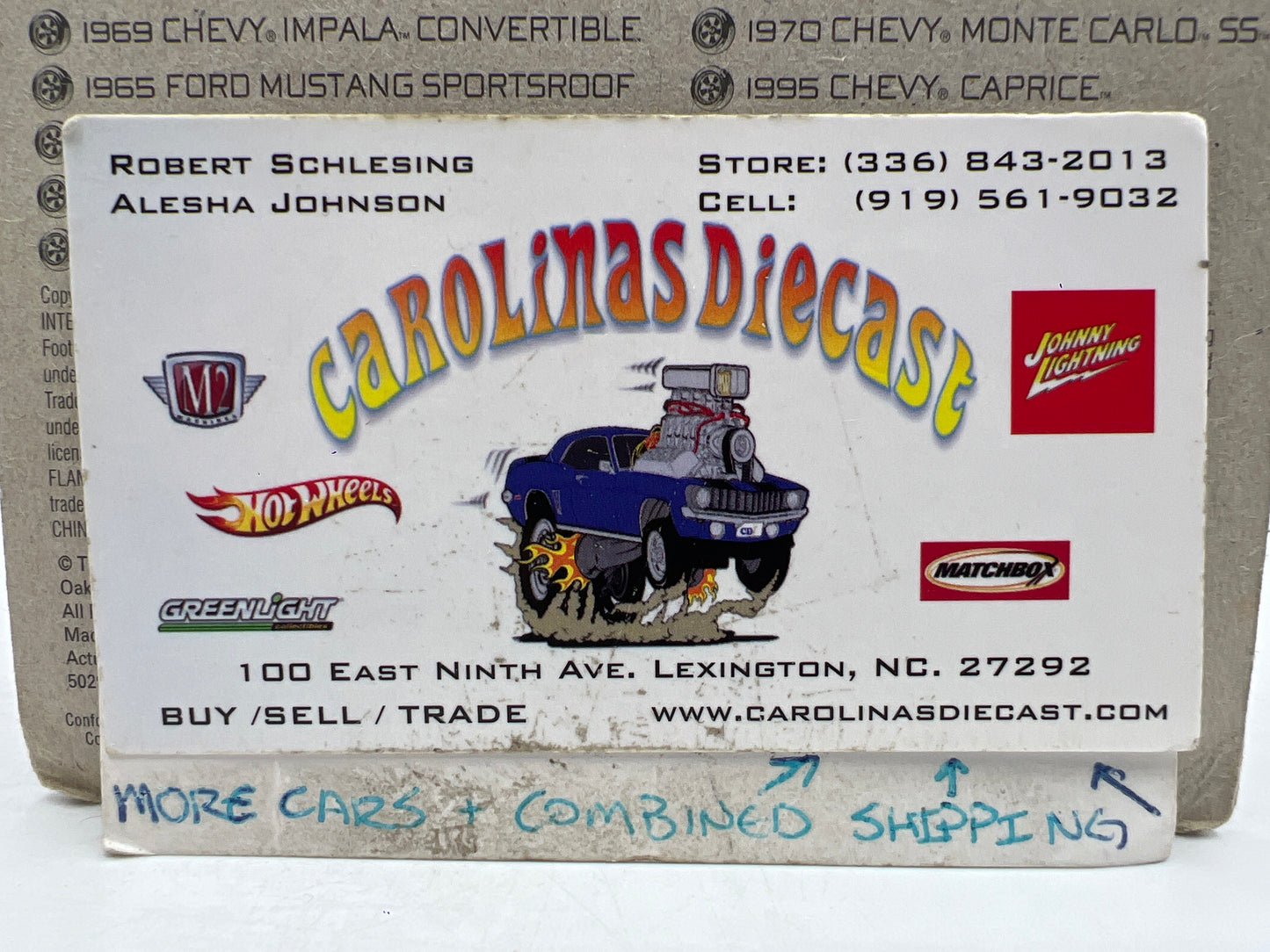 Johnny Lightning Small Card 1950 Chevy Panel Delivery Silver 216S