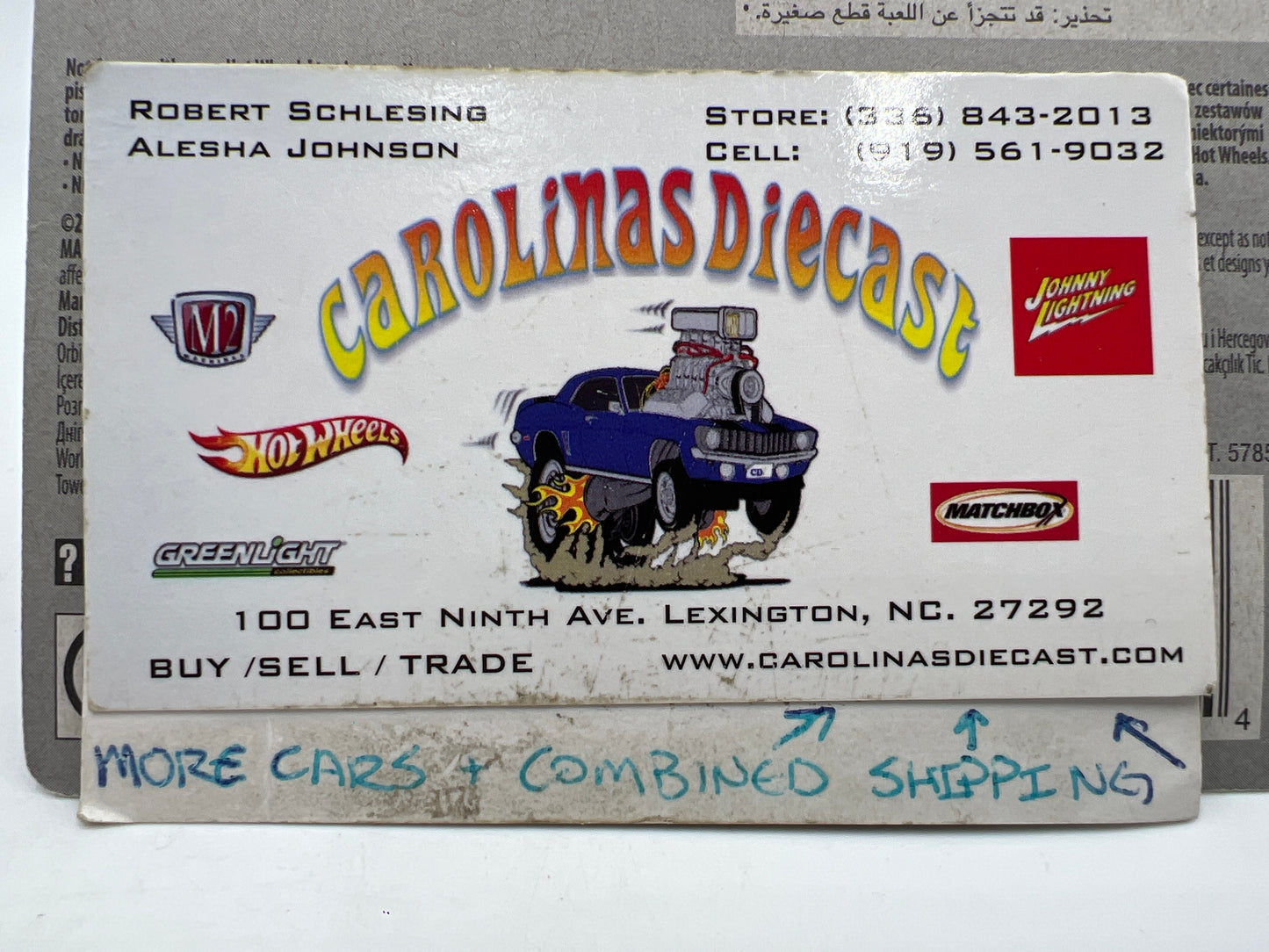 2016 Hot Wheels Short Card BMW #190 73 BMW 3.0 CSL Race Car Black