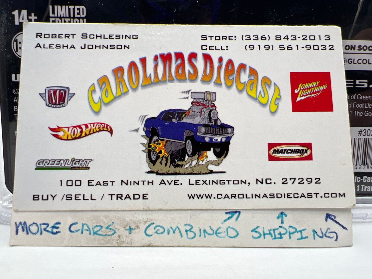 Greenlight Hobby Exclusive Goodyear CHASE 1968 Ford Mustang Red