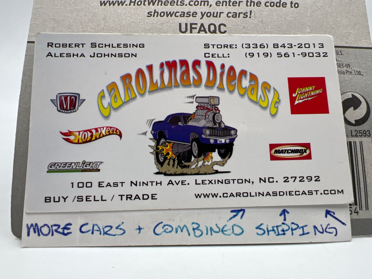 2017 Hot Wheels Experimotors #101 Gotta Go Blue 120H