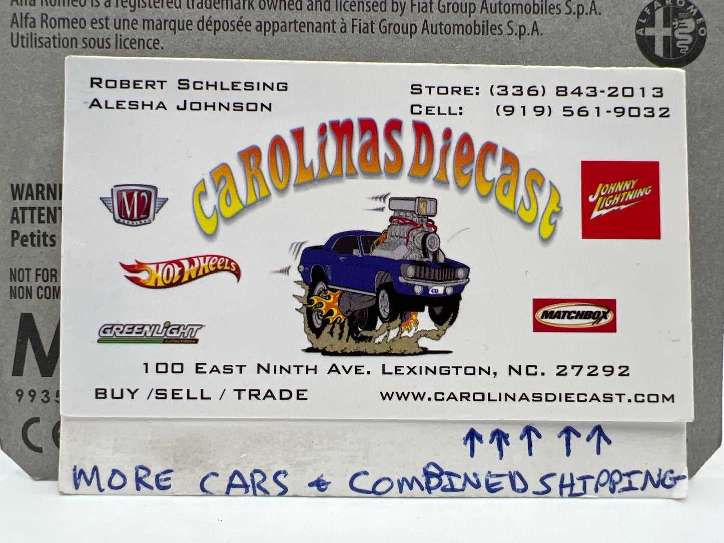 Matchbox Adventure City #26 Alpha Romeo 4C White SR