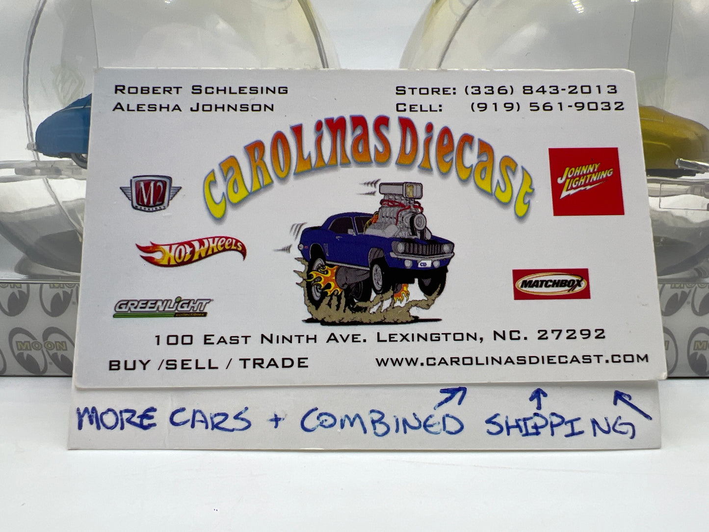 M2 Machines Holiday Ornaments 2 Pack Mooneyes 1949 Mercury Custom