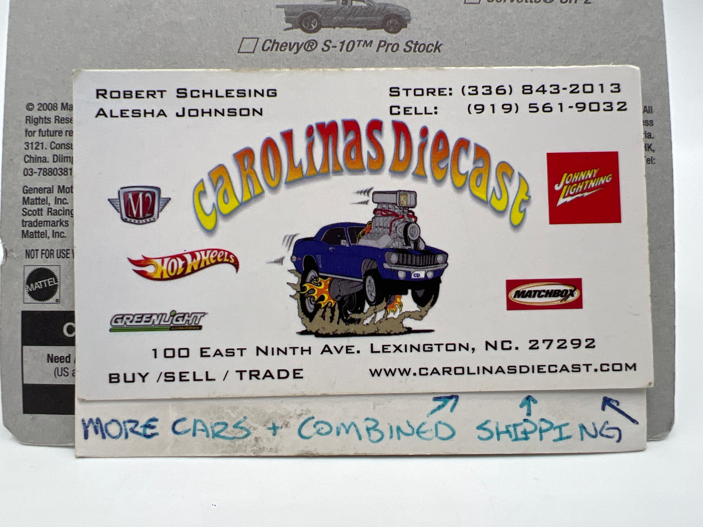 2008 Hot Wheels Fourth Of July Saleen S7 Blue 155F