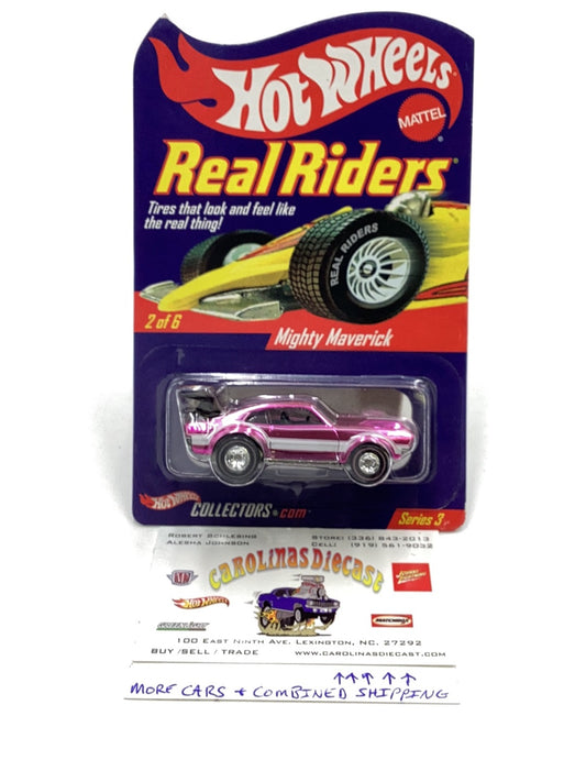 Hot Wheels Real Riders Mighty Maverick with protector 1798/10500