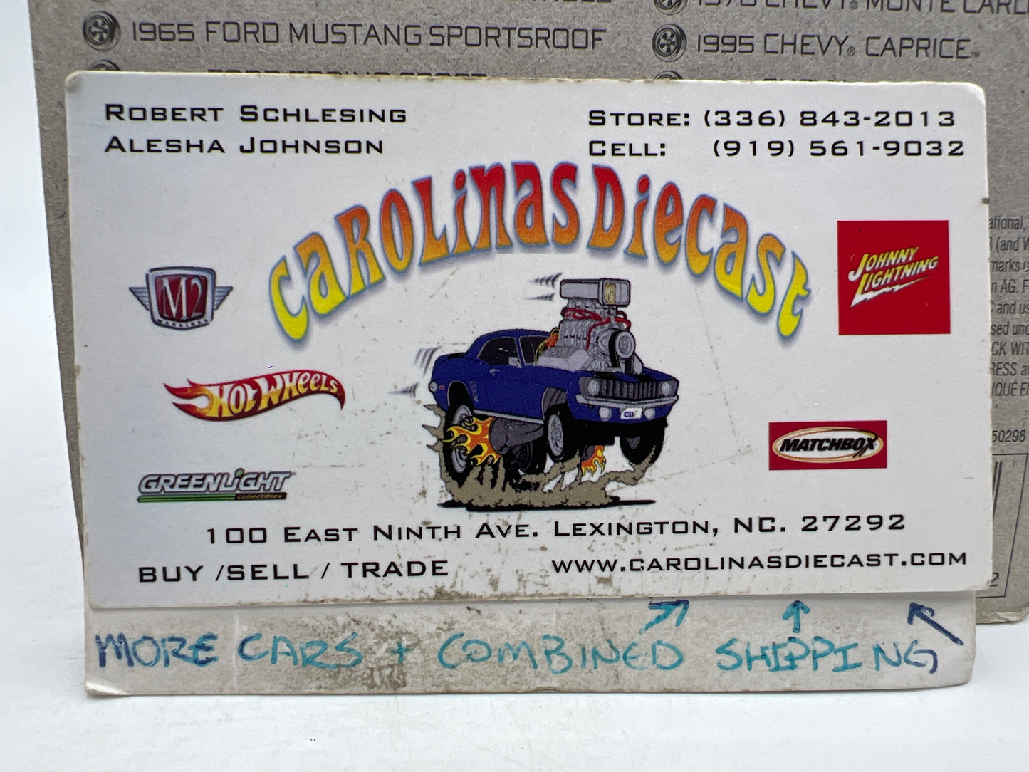 Johnny Lightning Small Card 1972 Ford Torino Sport Green