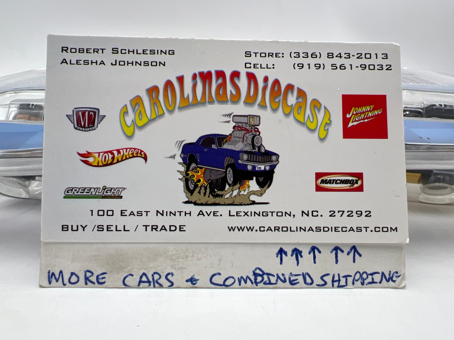 Hot Wheels Electric Racing Magnum 440-X2 Twinpack Slot Car Set 1957 T-Bird & 1957 Chevy