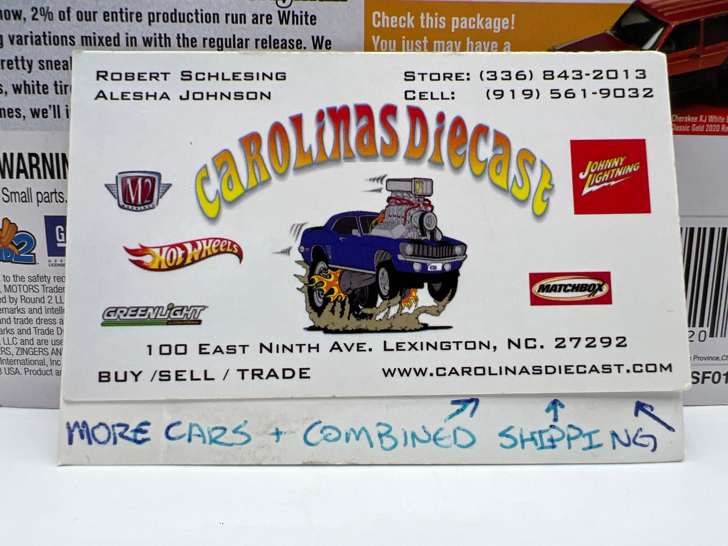 Johnny Lightning White Lightning Street Freaks Spoilers 20 1985 Chevy Monte Carlo Orange