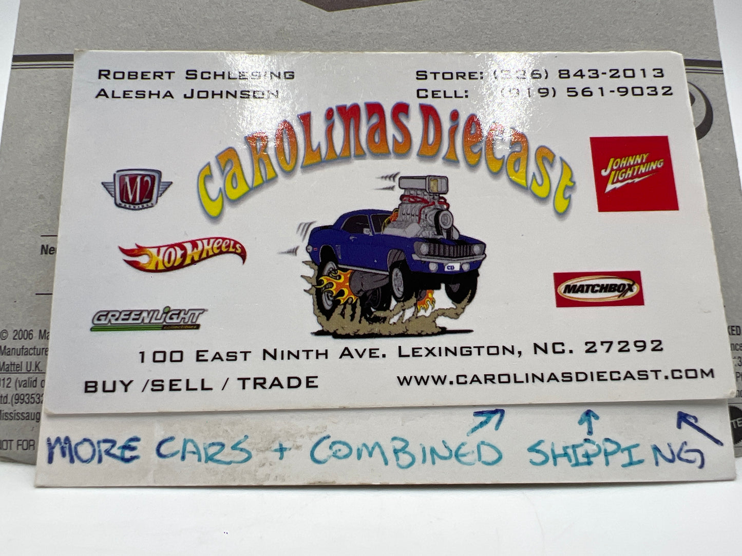 2007 Hot Wheels Treasure Hunt #125 Mega Thrust Orange