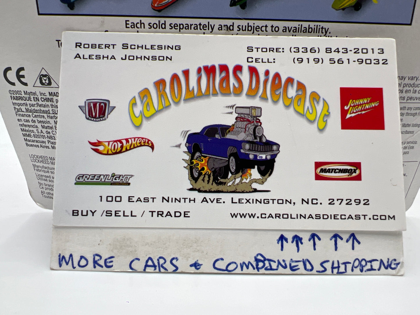 Matchbox Sky Busters Attack Jet MBAF Blue/White VV8