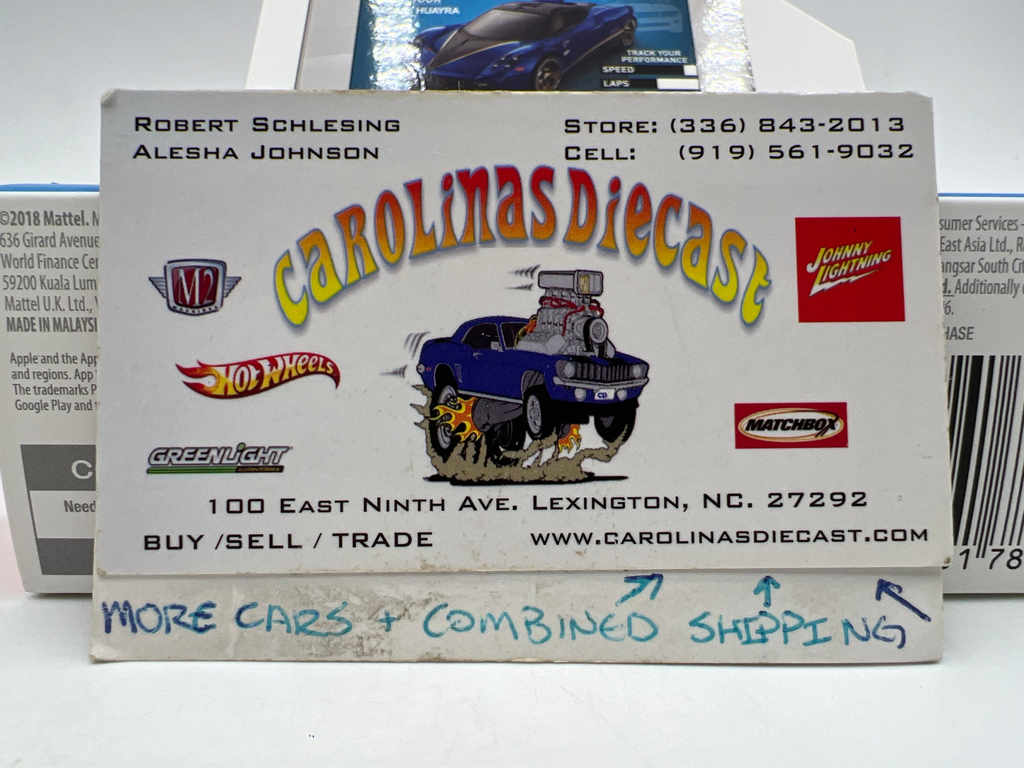 Hot Wheels iD Factory Fresh Series 1 #5 Pagani Huayra Blue