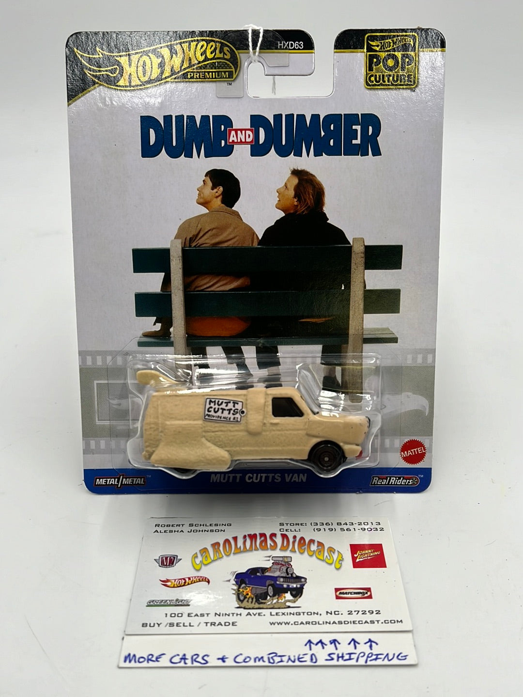 Hot Wheels Premium Pop Culture Dumb & Dumber Mutt Cuts Van 1:64 - Sammler Auto 2025
