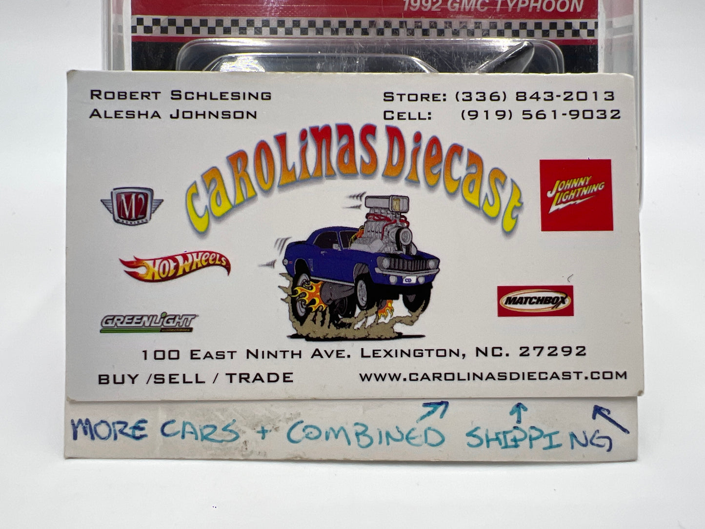 2024 Hot Wheels RLC Exclusive 1992 GMC Typhoon Black W/Protector