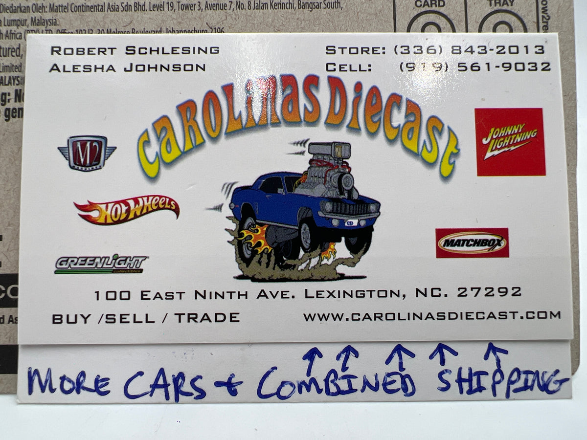 2026 Hot Wheels P Case #111 Long Bloc Blue