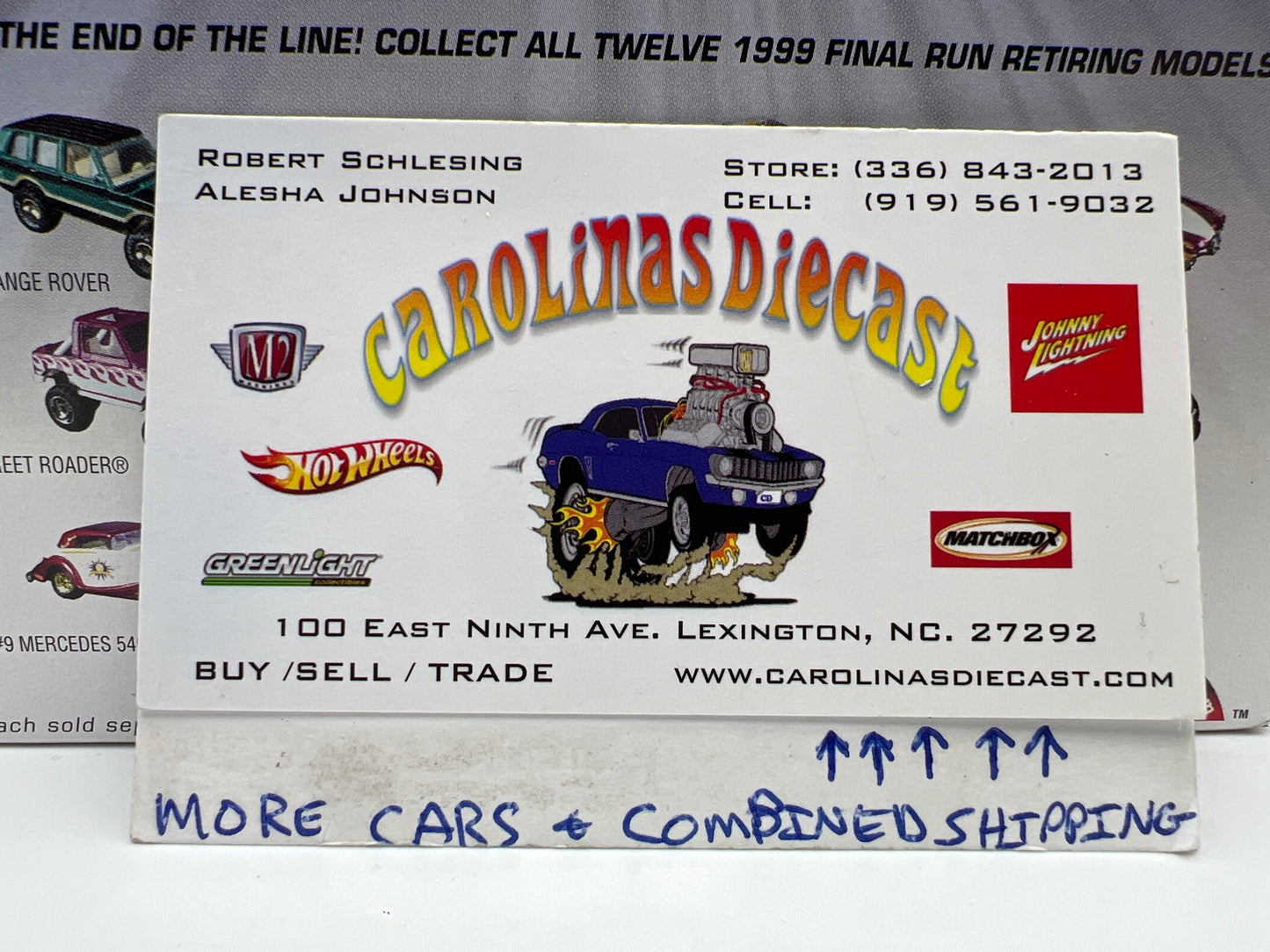 1999 Hot Wheels Final Run #9 Mercedes 540K White/Maroon