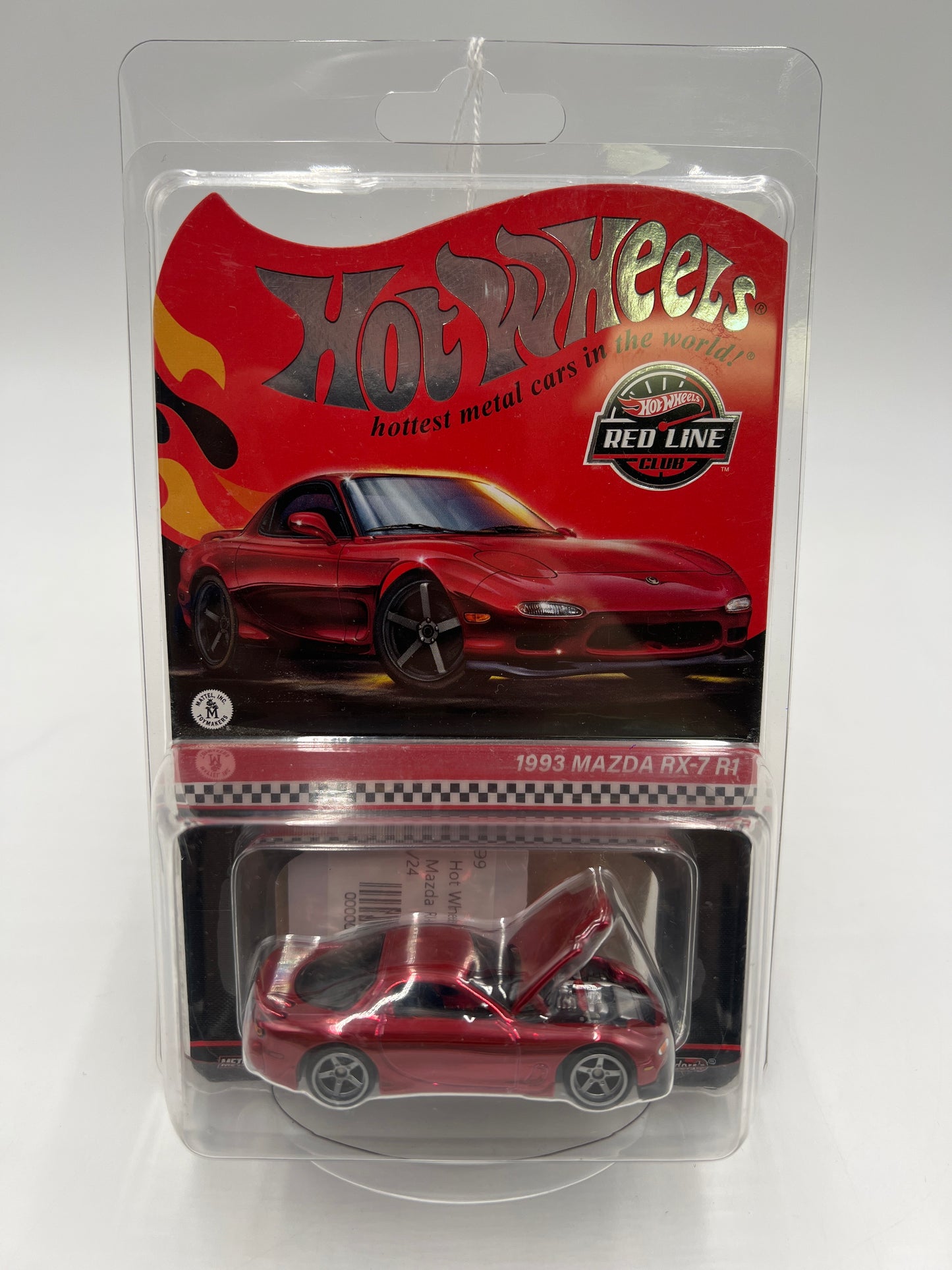 2024 Hot Wheels RLC 1993 Mazda RX-7 R1 Red W/Protector