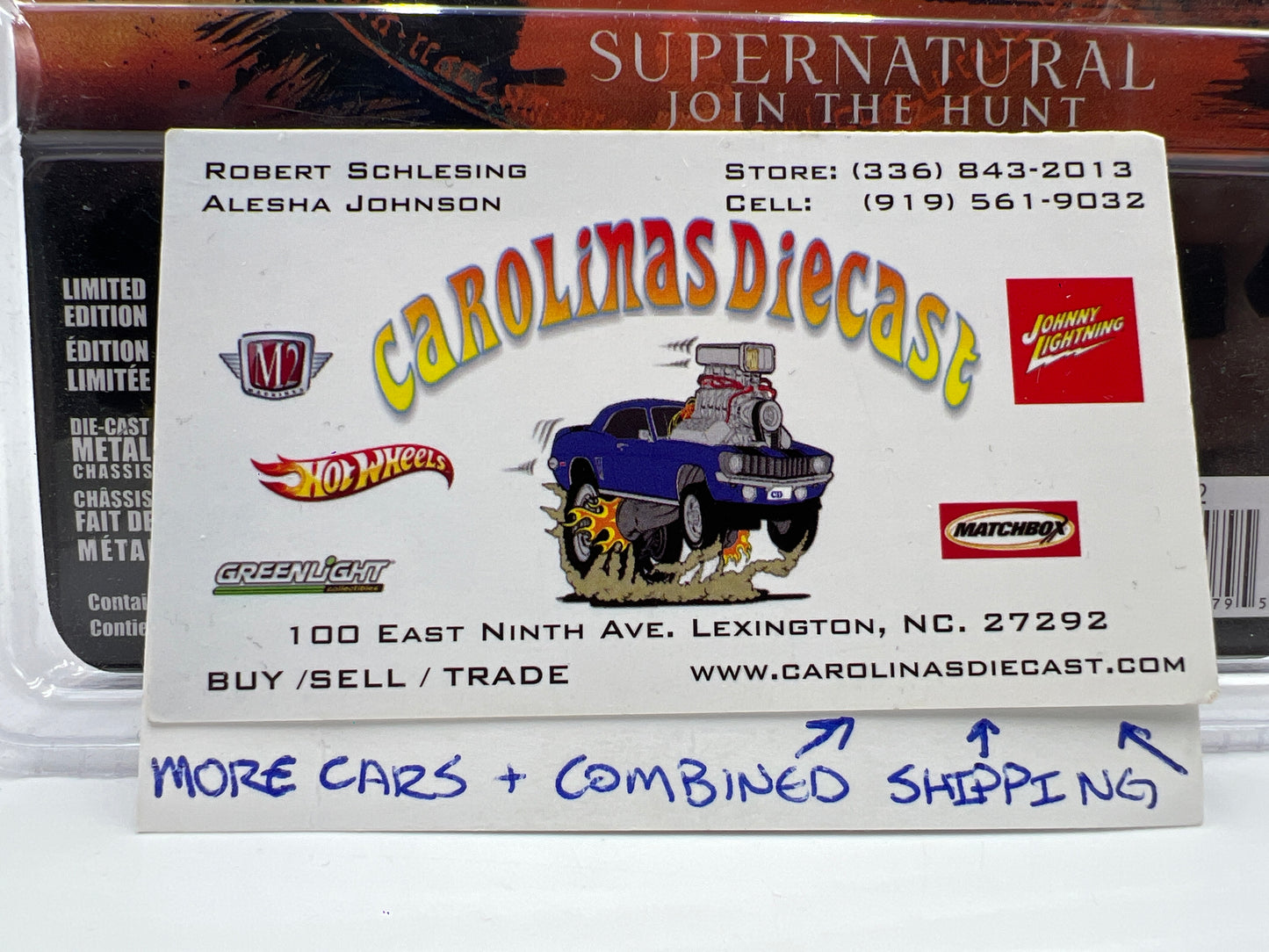 Greenlight Hollywood Supernatural CHASE 1967 Chevrolet Impala Sport Sedan Green