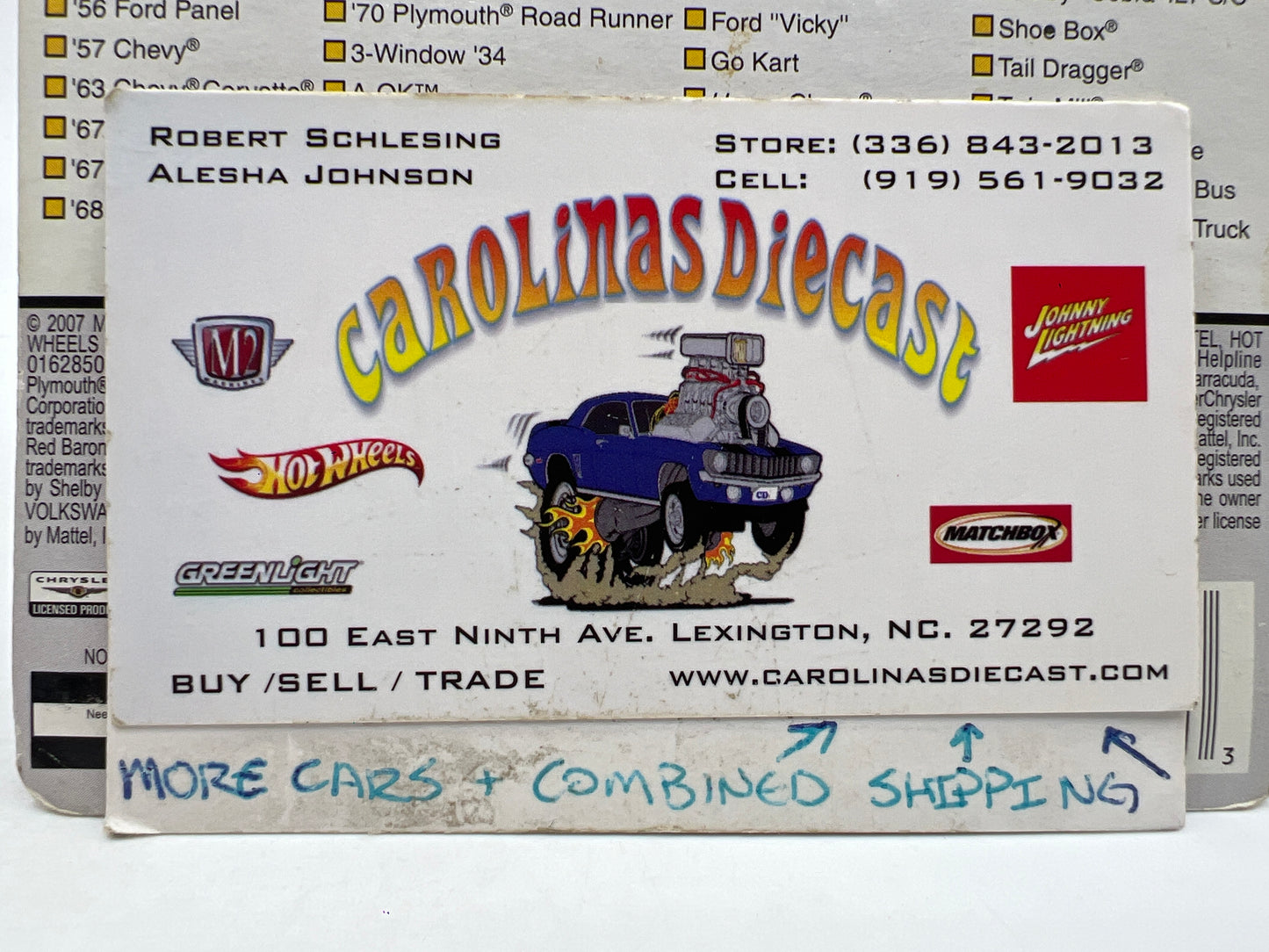 Hot Wheels Since 68 Top 40 #8 55 Chevy Panel Silver/Orange Cracked Blister 242H