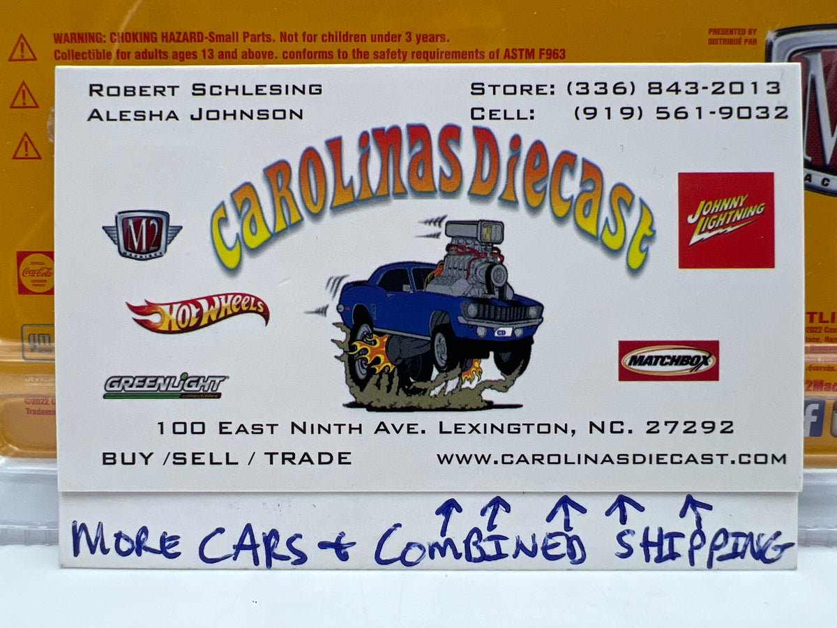 M2 Machines A23 Coca Cola 1973 GMC Jimmy Sierra Yellow