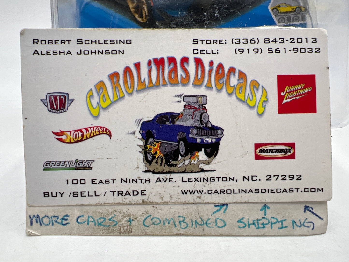 2026 Hot Wheels Super Treasure Hunt #43 Aldi Exclusive Ford Mustang GTD Blue W/Protector