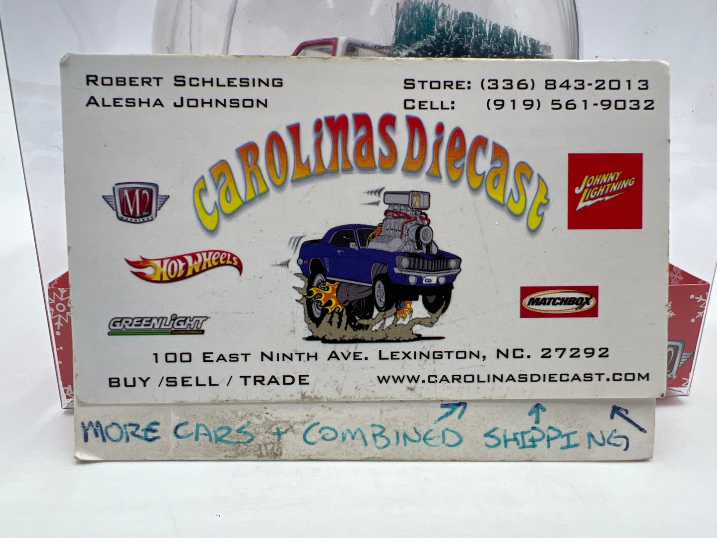 M2 Machines MiJo Exclusives Coca Cola Holiday Christmas Ornaments 1973 Chevrolet Fleetline Red/White