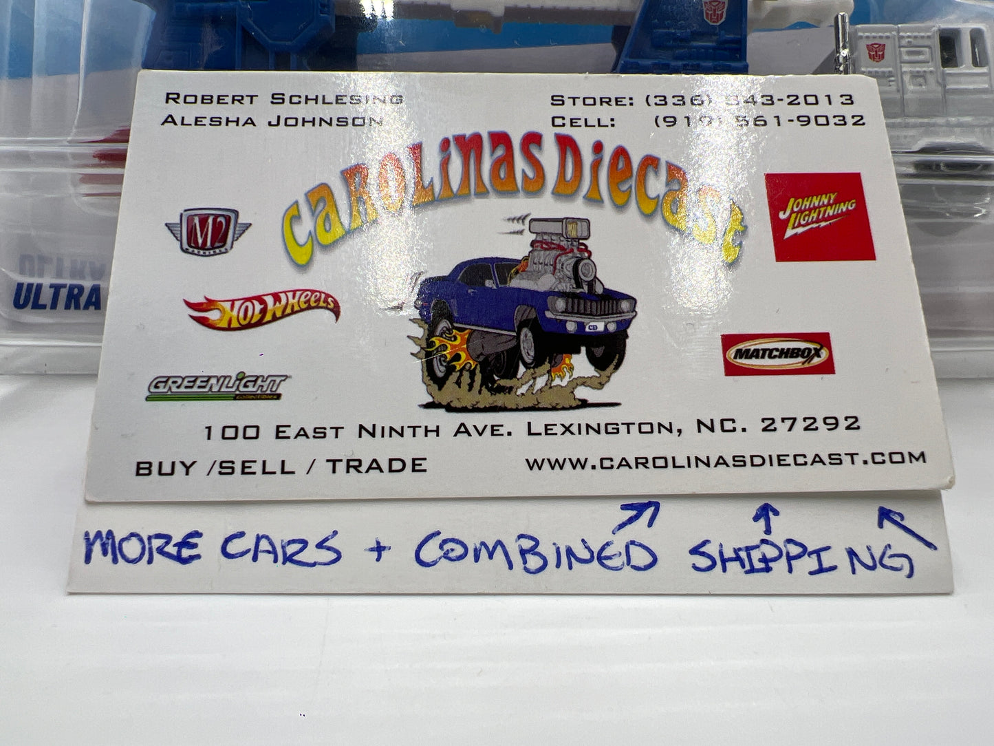 Hot Wheels Track Fleet Transformers Ultra Magnus W/Protector