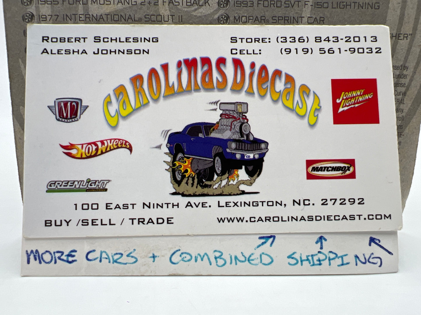 Johnny Lightning Release #15 1957 Chevy Hearse Silver 227F