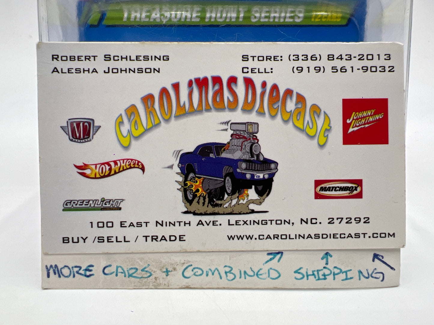 1995 Hot Wheels Treasure Hunt Series #6 Real Riders 63 Split Window Corvette Blue W/Protector