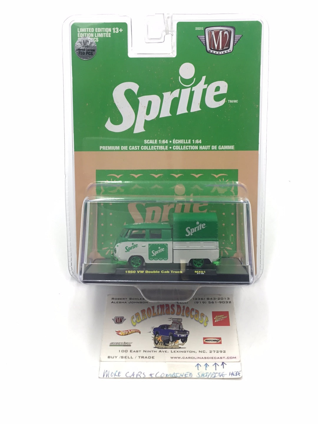 M2 MACHINES Sprite 1960 VW Double Cab Truck MX01 CHASE