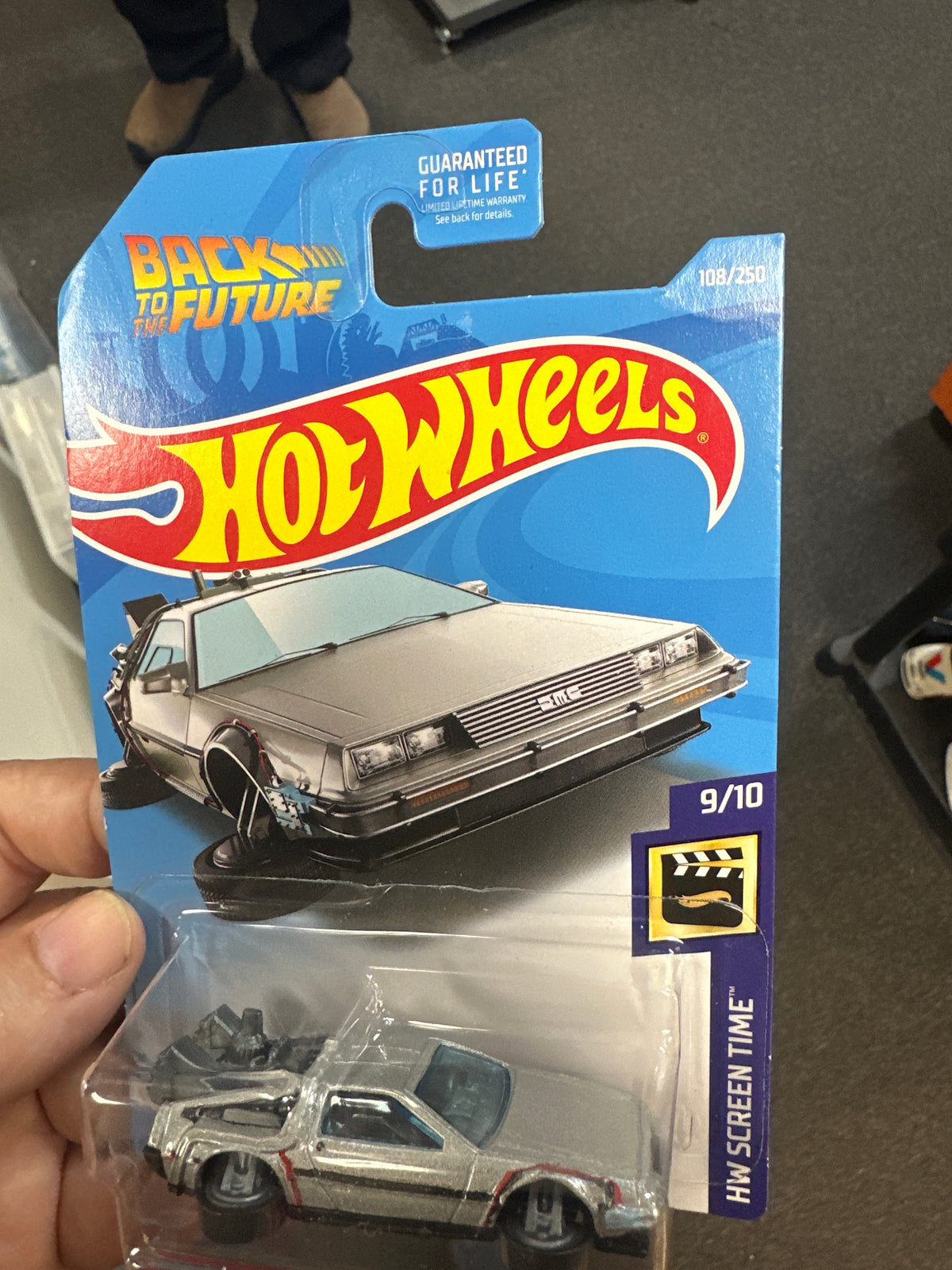 2019 hot wheels #108 Back to the future Time Machine hover mode see description 118B