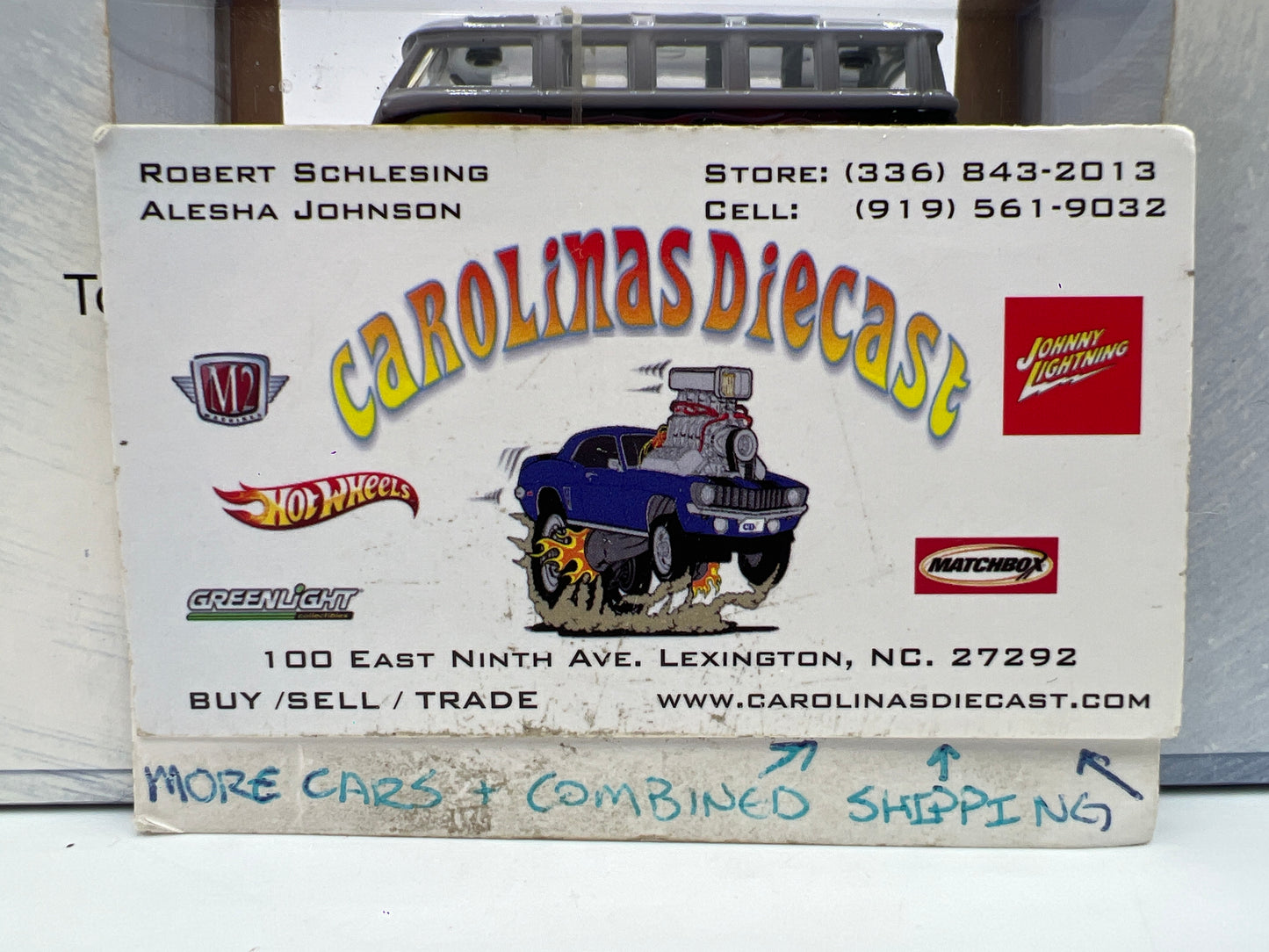 Hot Wheels 100% Black Box Kentucky Derby VW Microbus Black/White