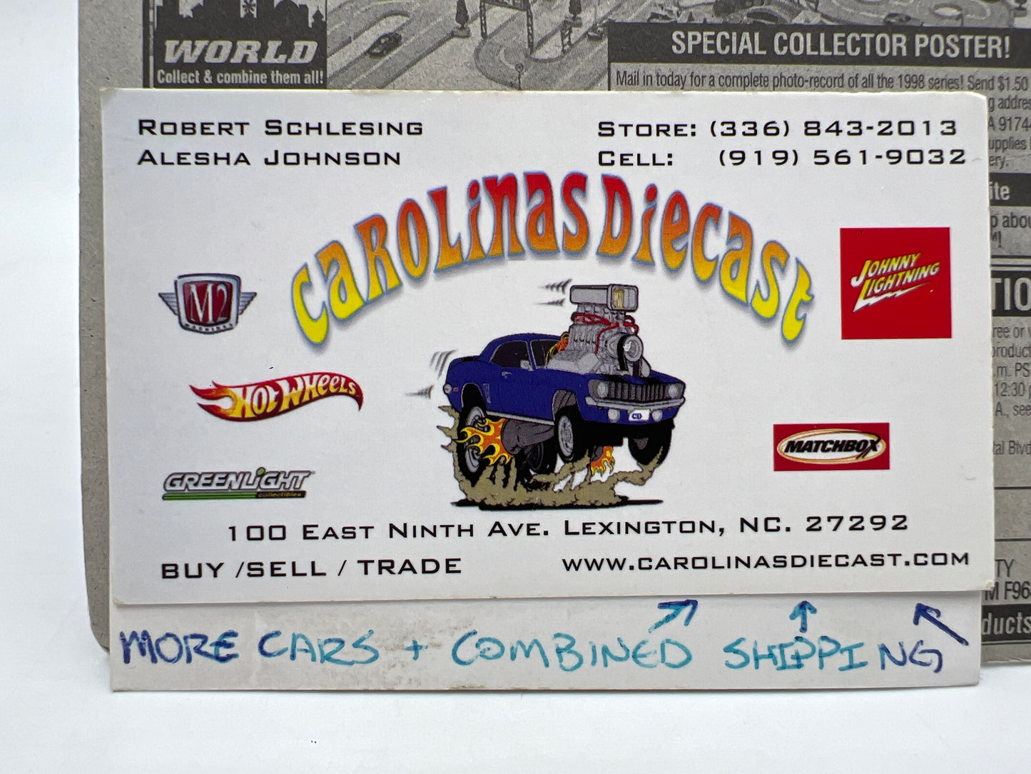 1998 Hot Wheels Treasure Hunt #753 Turbo Flame 283i