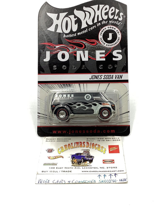 Hot wheels collectors Jones Soda Van 5321/13000 with protector