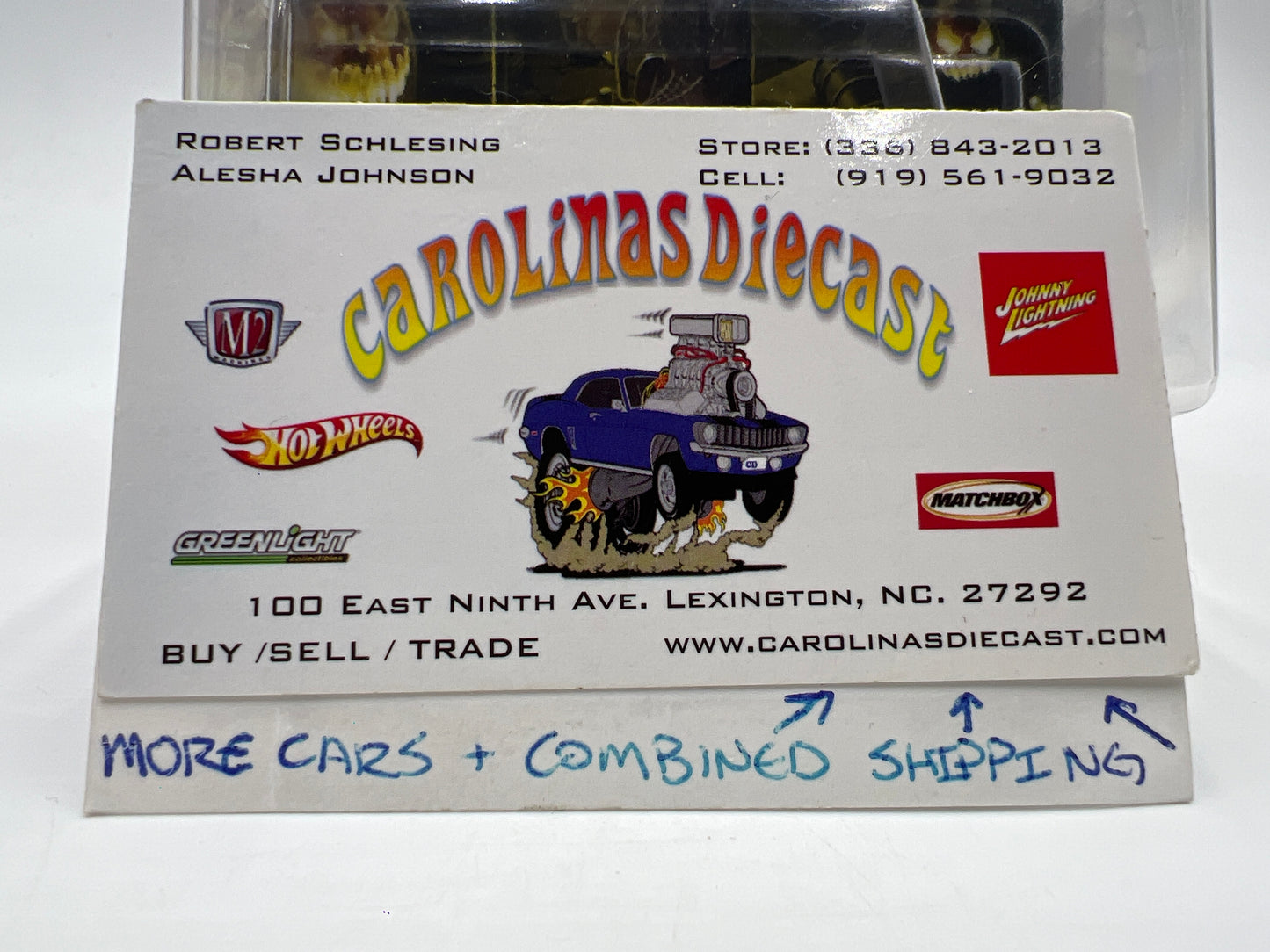 2012 Hot Wheels Kroger Exclusive Happy Halloween Set #4 Ghostbusters Ecto-1 Black W/Protector