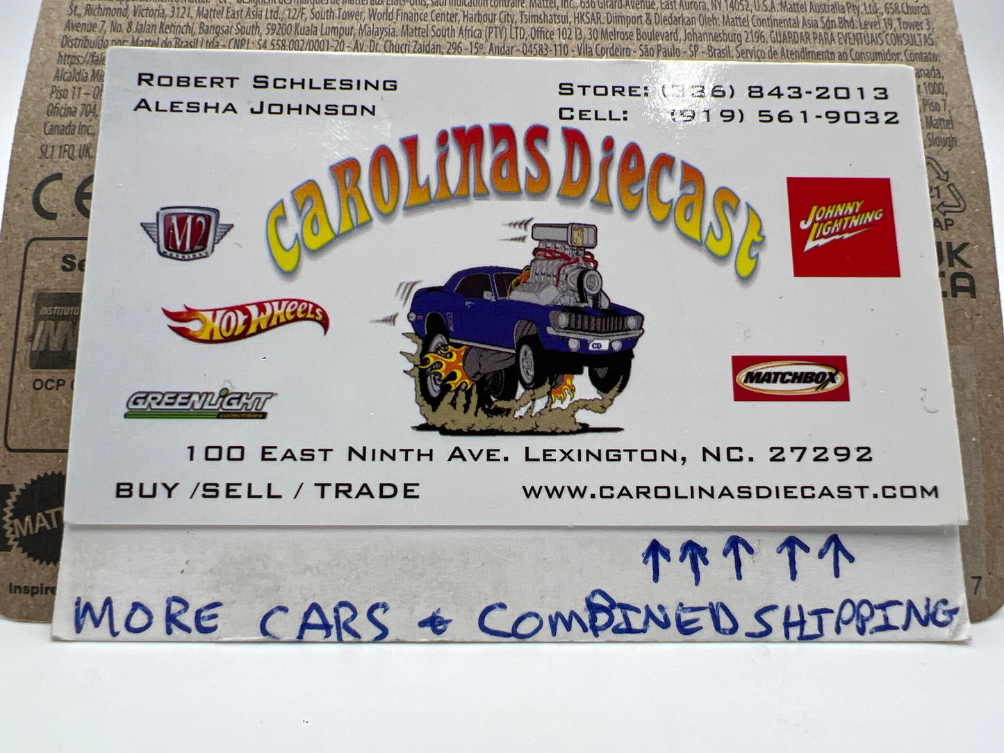 2025 Matchbox #41 Ford F-550 Super Duty INC Blue/Yellow 213R