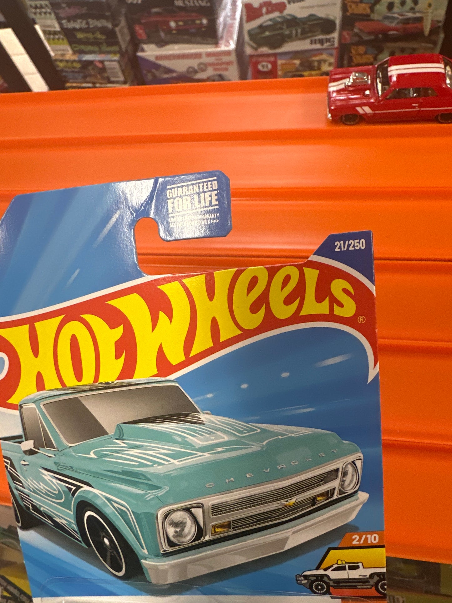 2025 Hot Wheels B Case #21 67 Chevy C10 Light Blue 11A