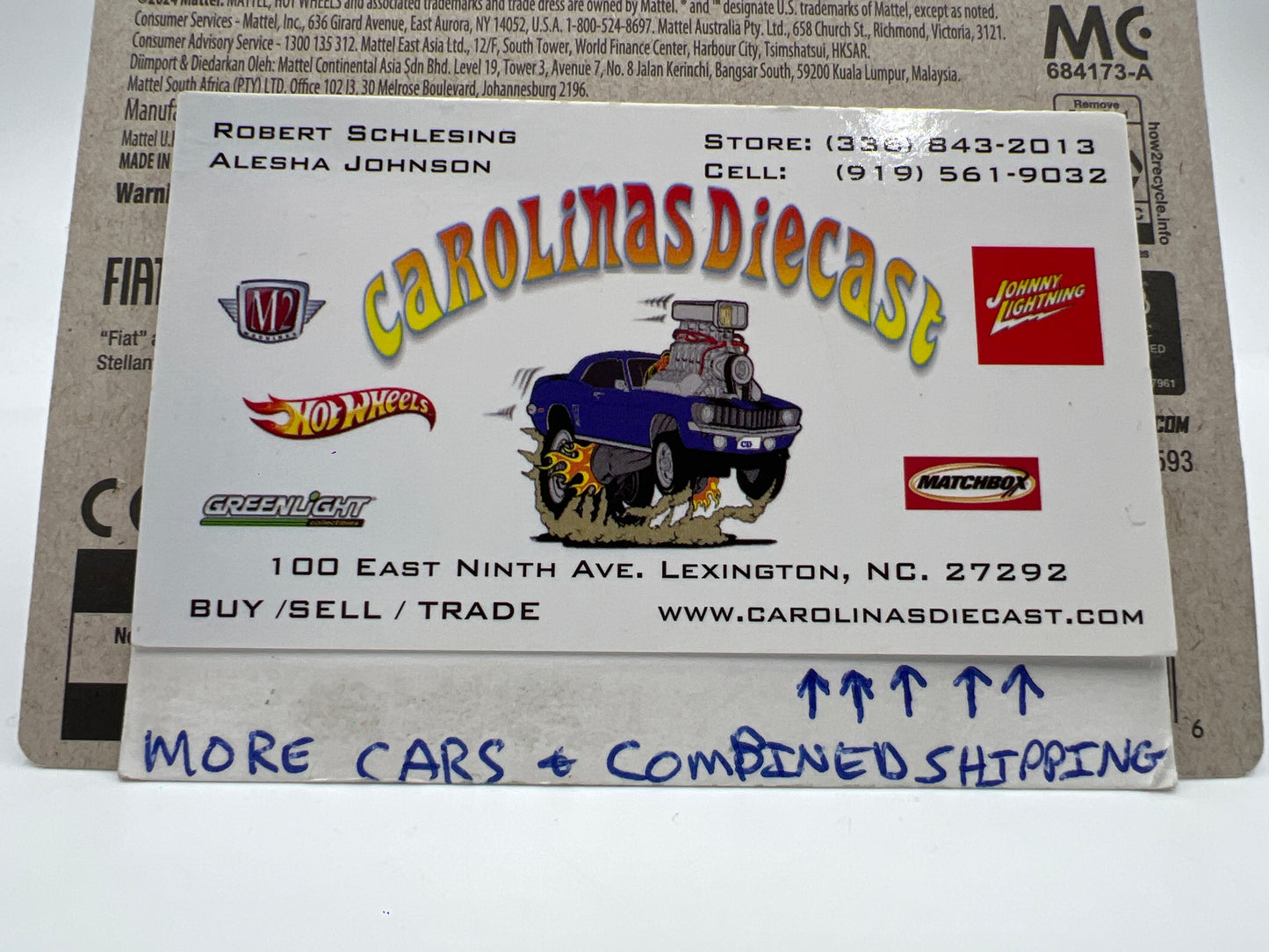 2025 Hot Wheels C Case #33 Fiat 500e Gold 63D