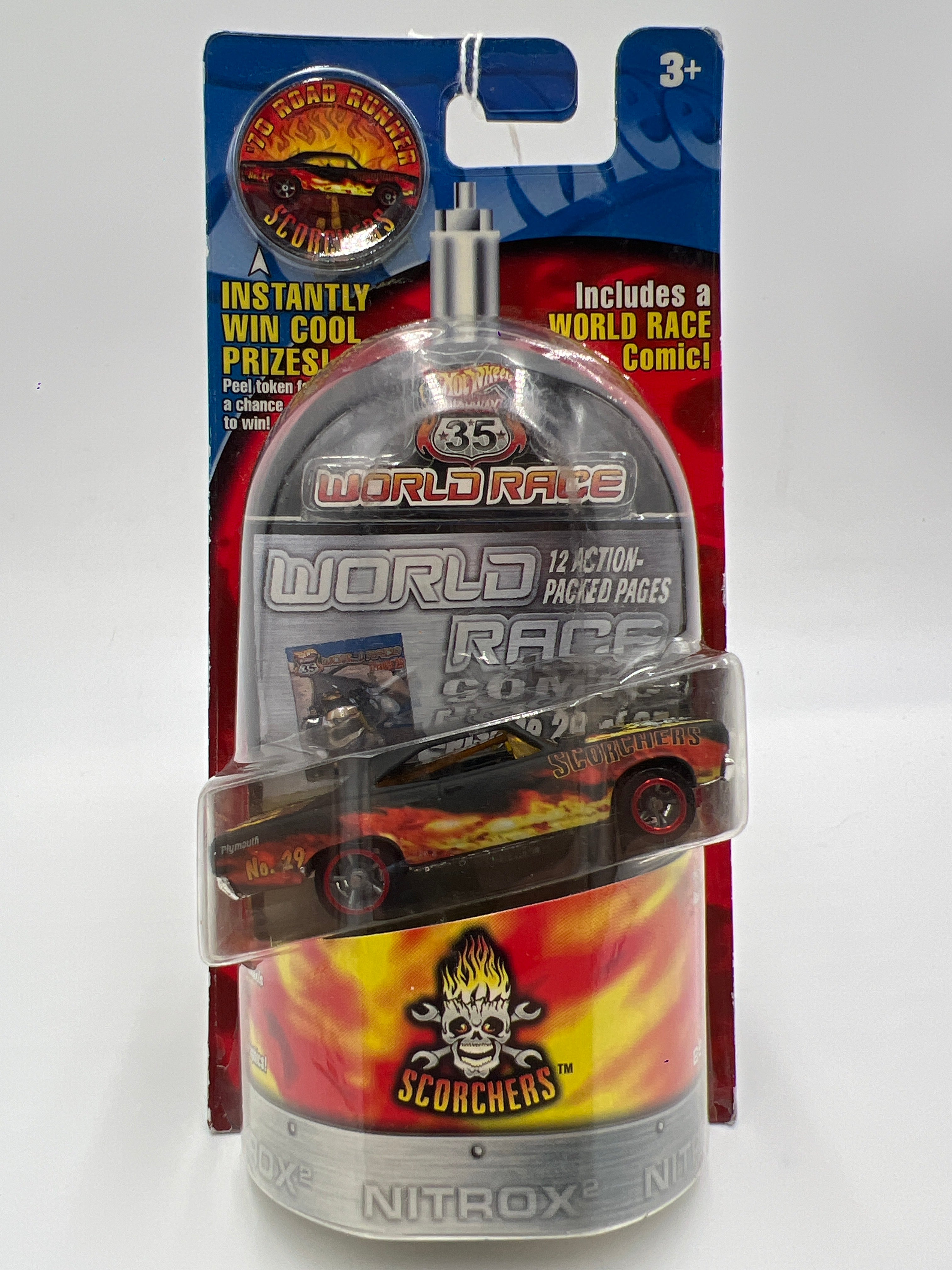 Hot Wheels Highway 35 World Race Wave Scorchers #29 70 Plymouth