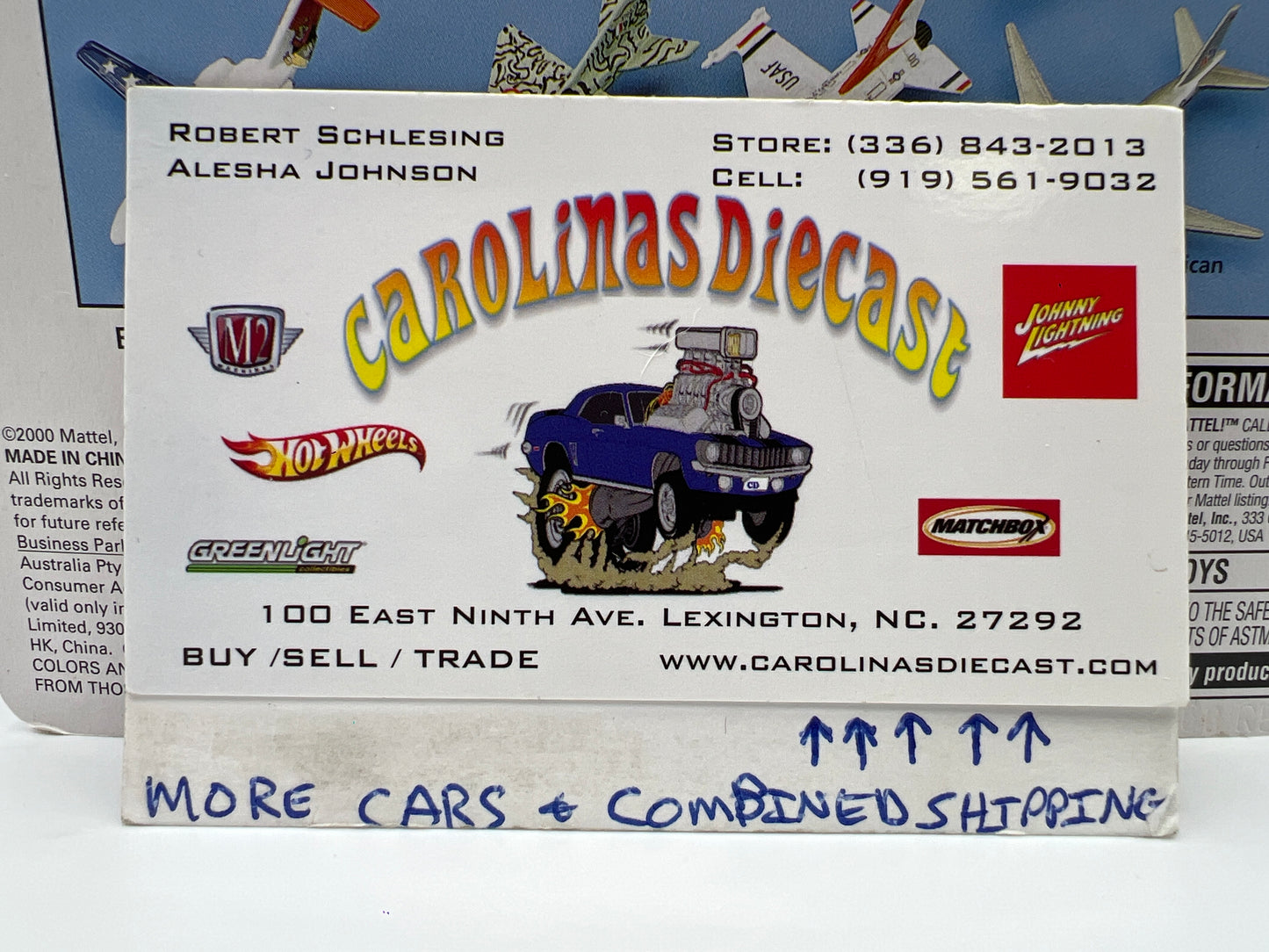 Matchbox Sky Busters MD-90 Kelloggs Plane