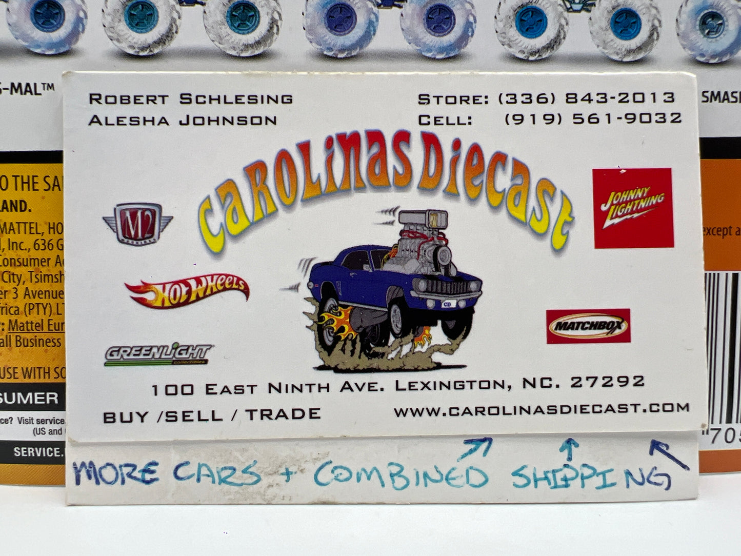 Hot Wheels Monster Trucks Blizzard Bashers Skeleton Crew W/Protector