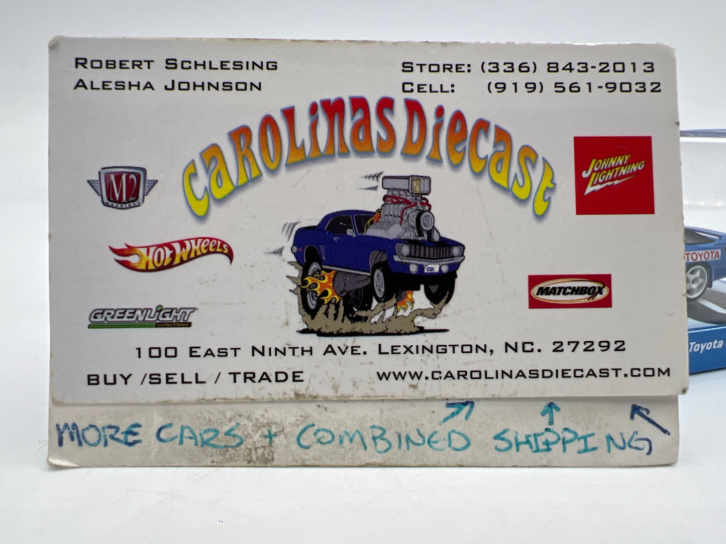 Tarmac Works x Hobby 64 Toyota Supra Turbo MA70 JTC 1990 Blue