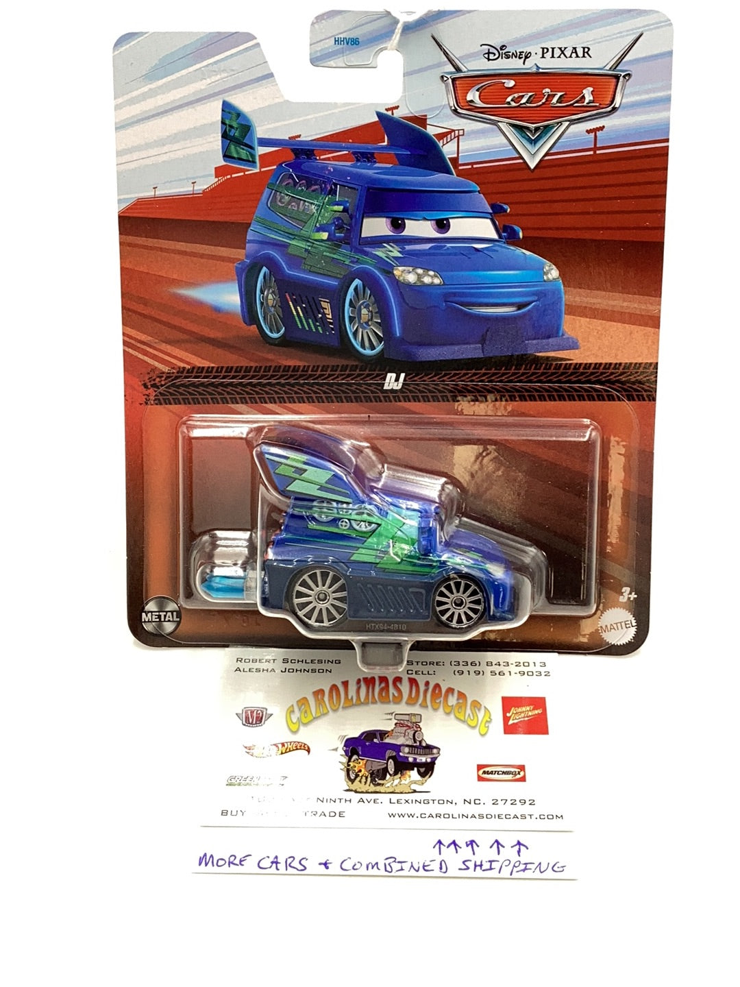 Disney Pixar Cars DJ 137B – carolinasdiecast